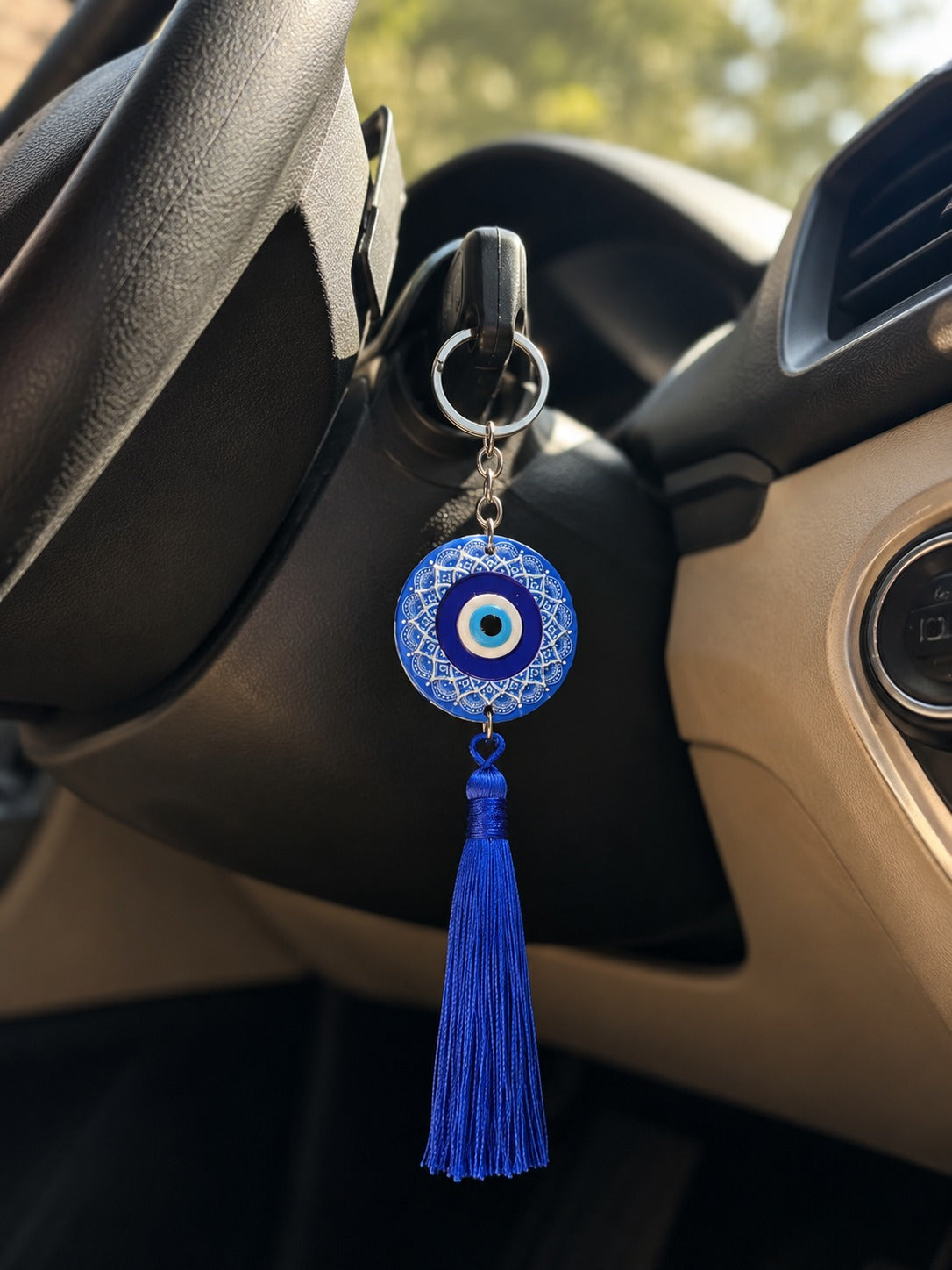 Blue Evil Eye Keychain & Bag Charm
