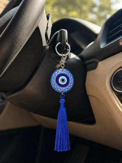Blue Evil Eye Keychain & Bag Charm