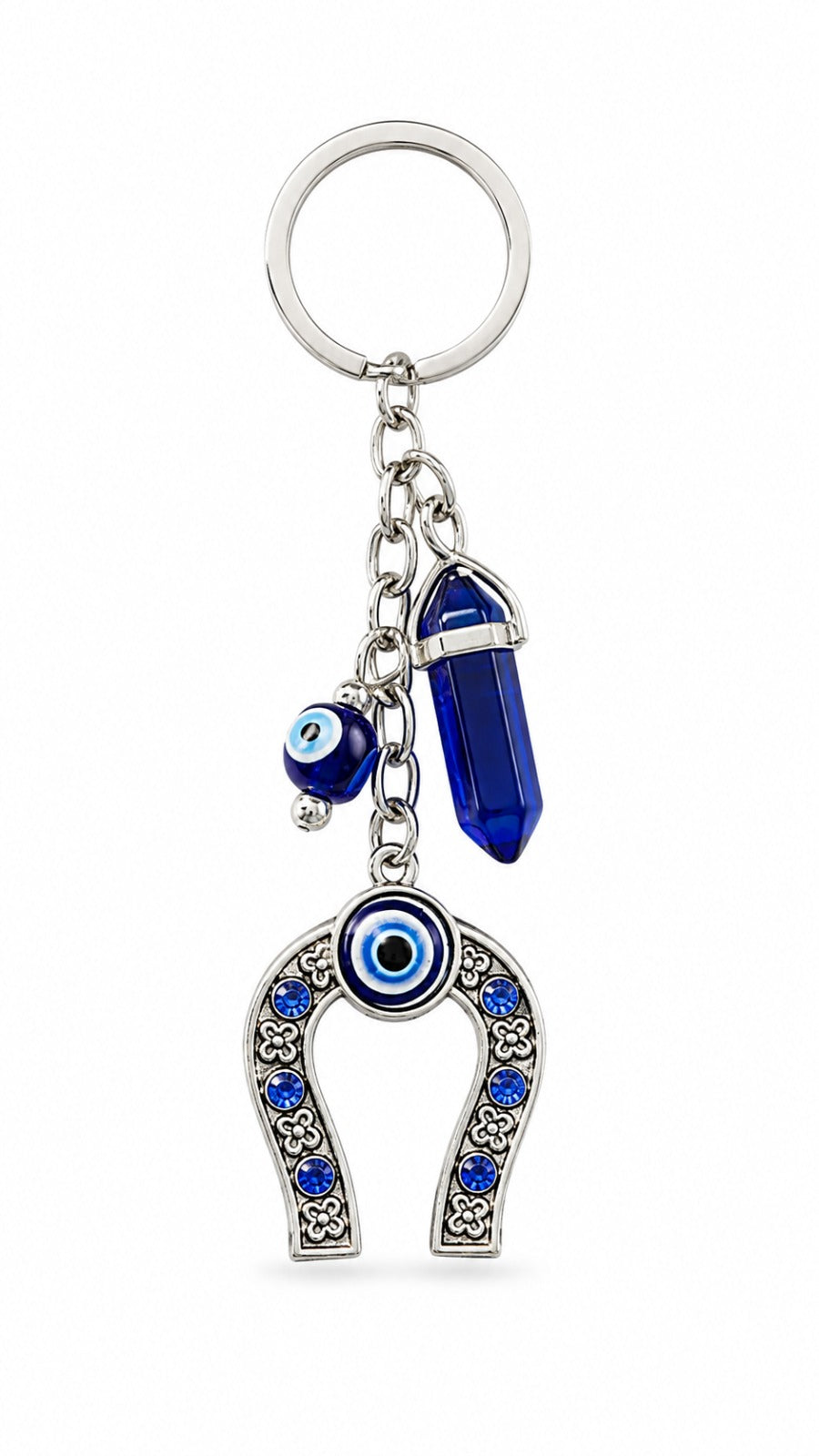 Blue Evil Eye Keychain & Bag Charm