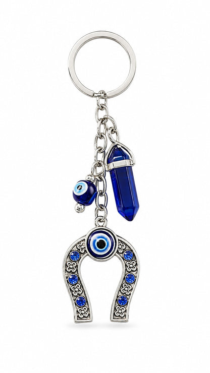 Blue Evil Eye Keychain & Bag Charm