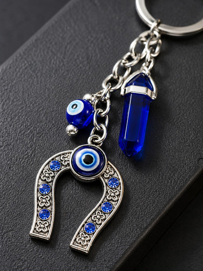 Blue Evil Eye Keychain & Bag Charm