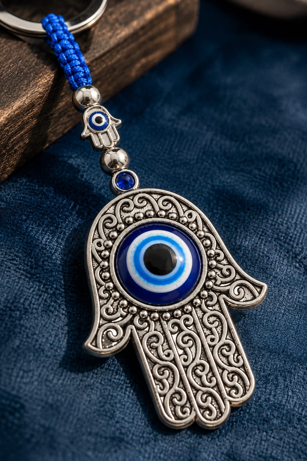 Blue Evil Eye Keychain & Bag Charm
