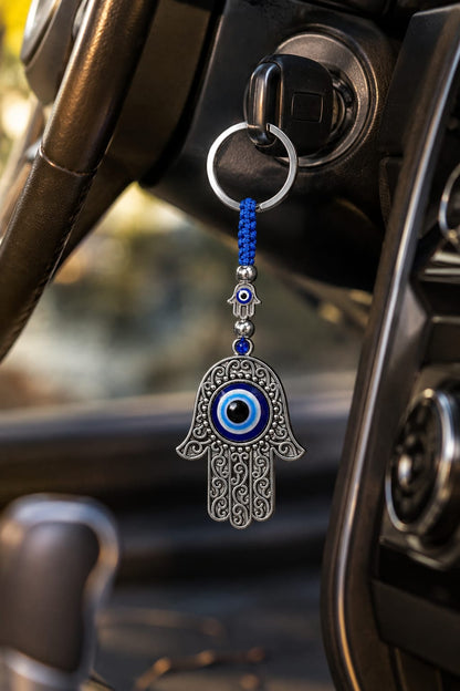 Blue Evil Eye Keychain & Bag Charm