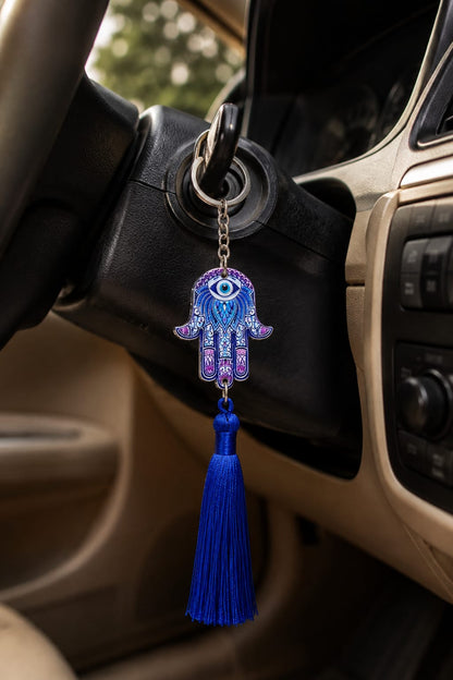 Blue Evil Eye Keychain & Bag Charm