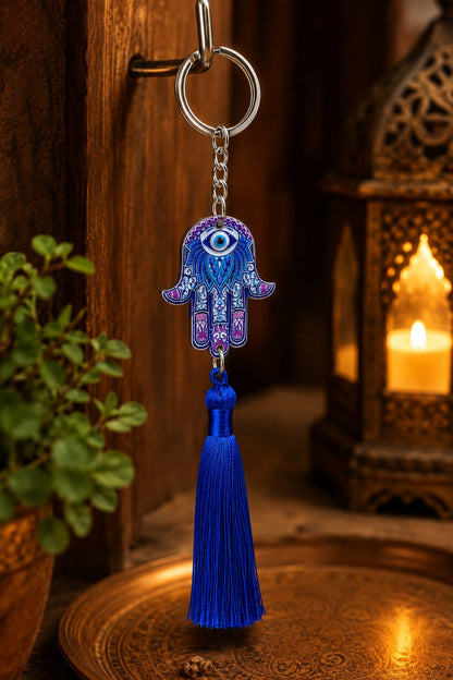 Blue Evil Eye Keychain & Bag Charm