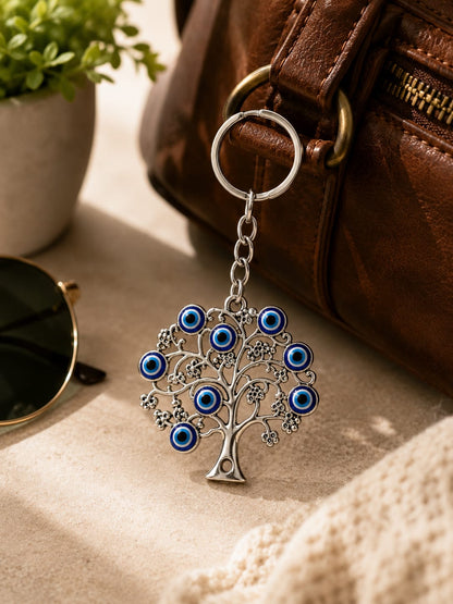 Blue Evil Eye Keychain & Bag Charm