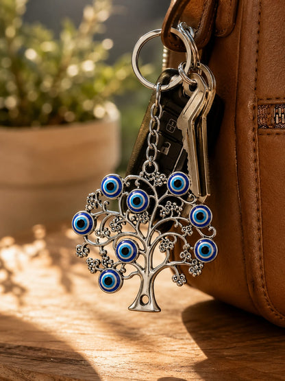 Blue Evil Eye Keychain & Bag Charm