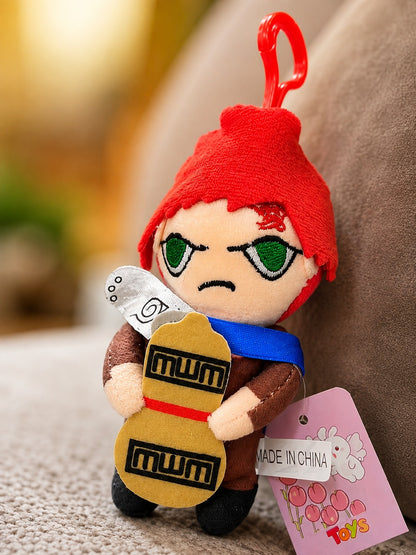 Anime Character Plush Keychain