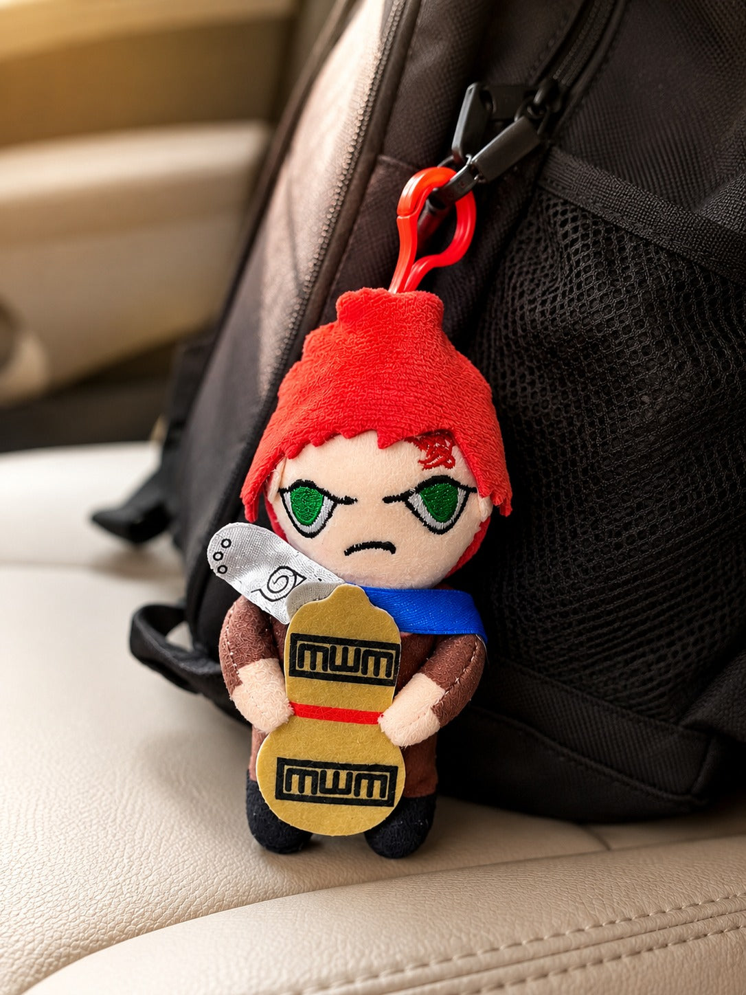 Anime Character Plush Keychain