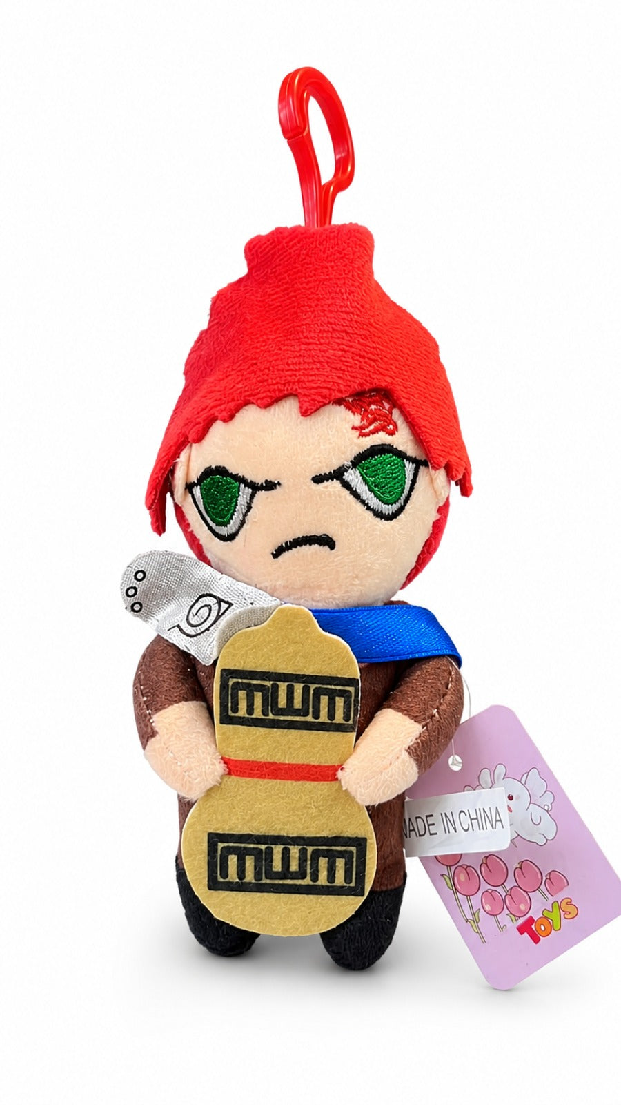 Anime Character Plush Keychain