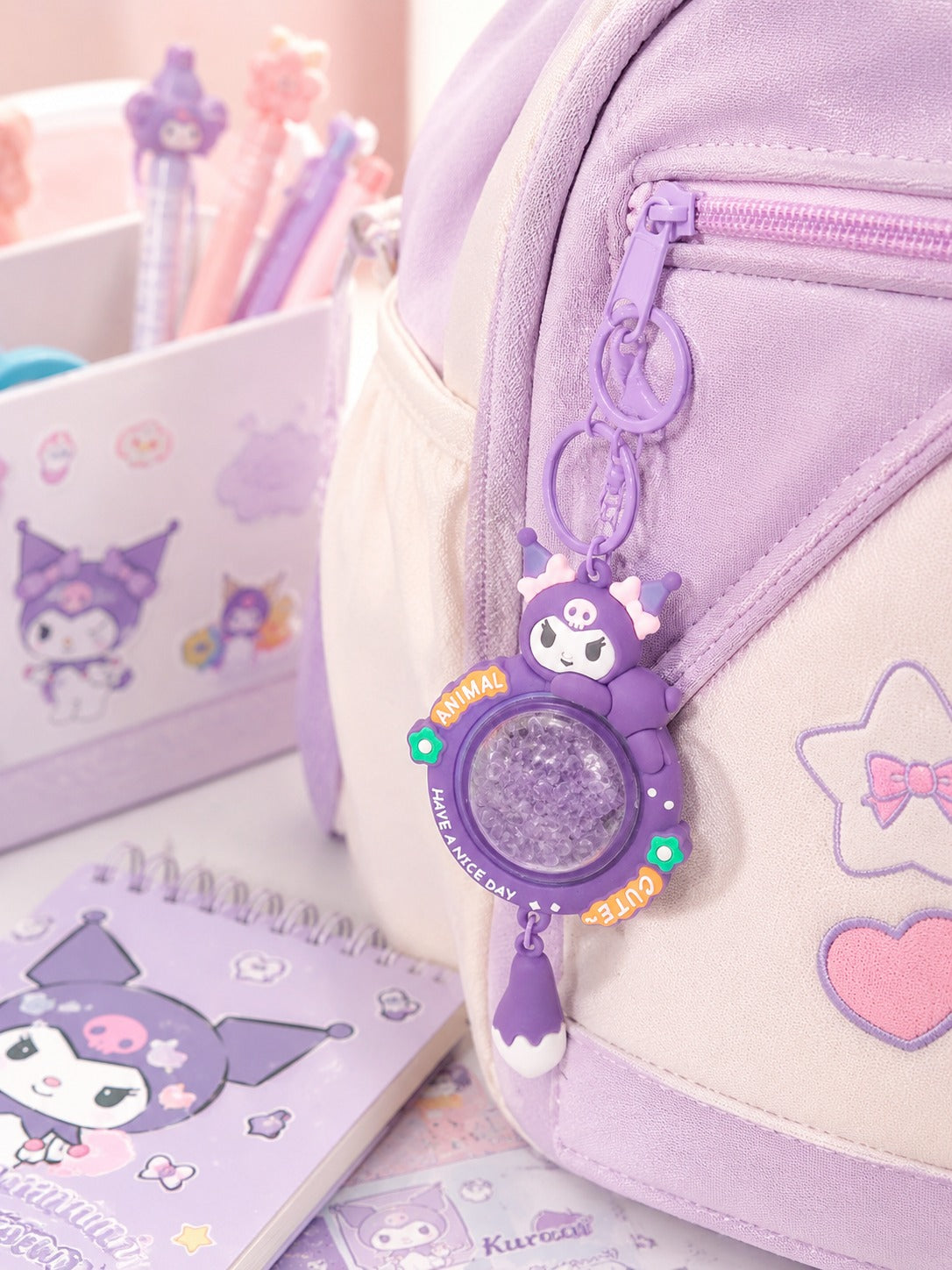 Sanrio Bubble Shaker Keychain