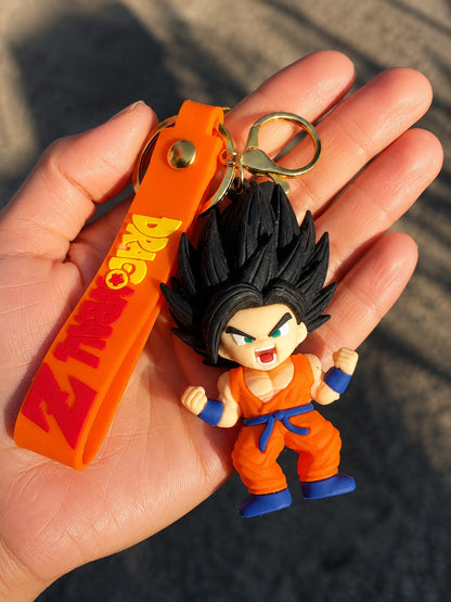 Dragon Ball Z 3D Anime Character Keychain