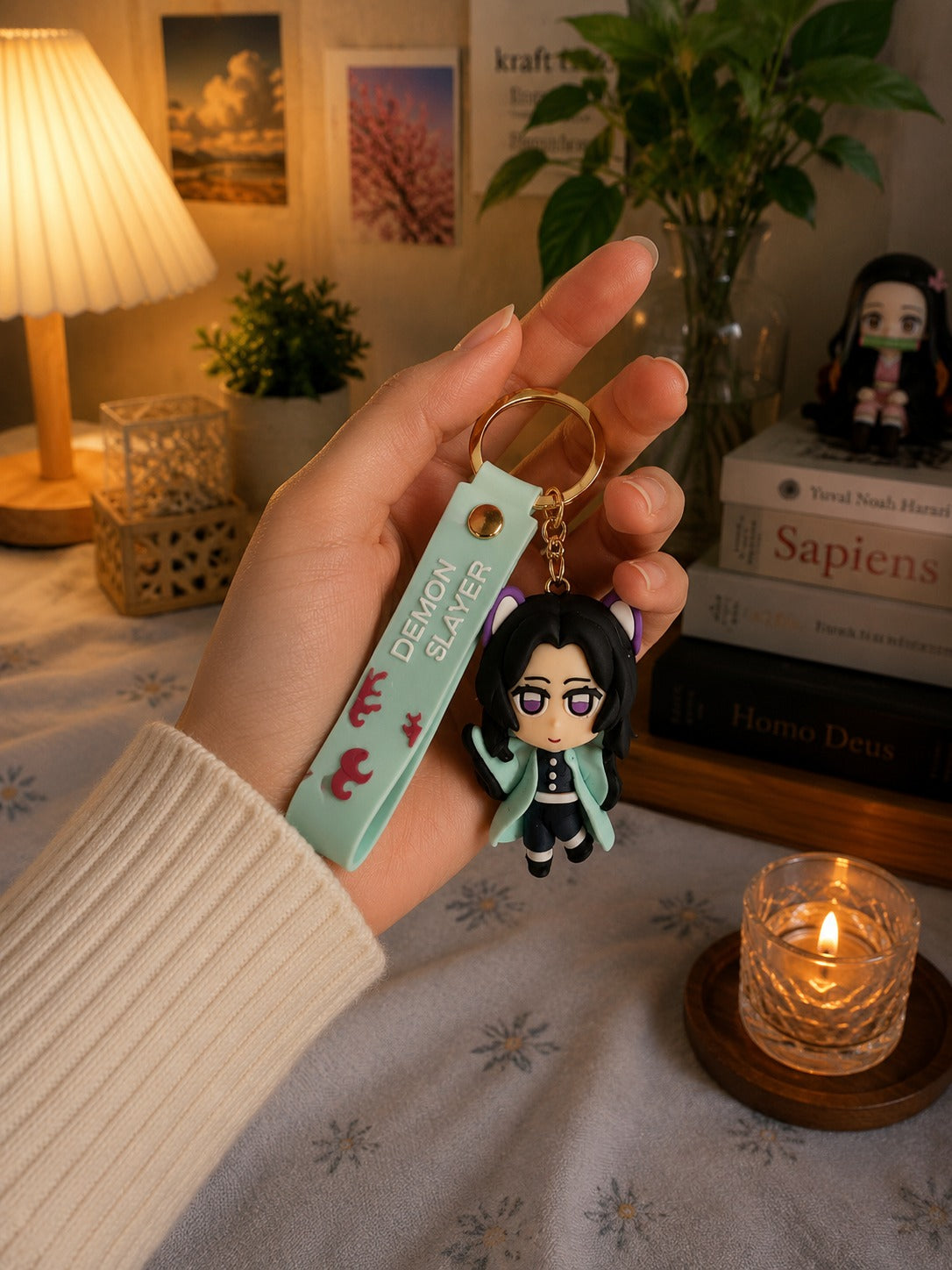 Demon Slayer 3D Anime Character Keychain