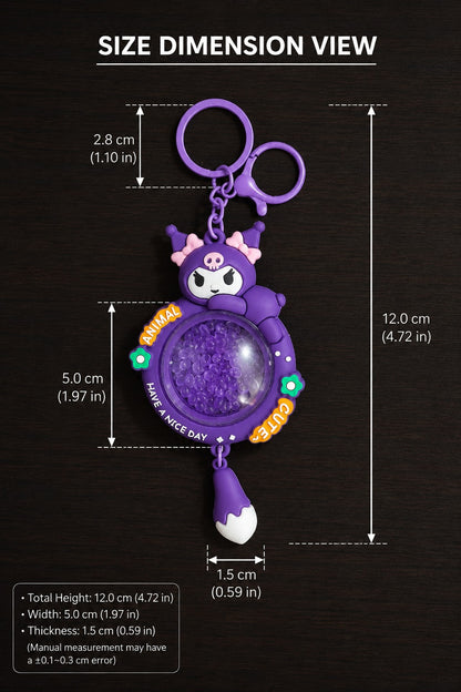 Sanrio Bubble Shaker Keychain