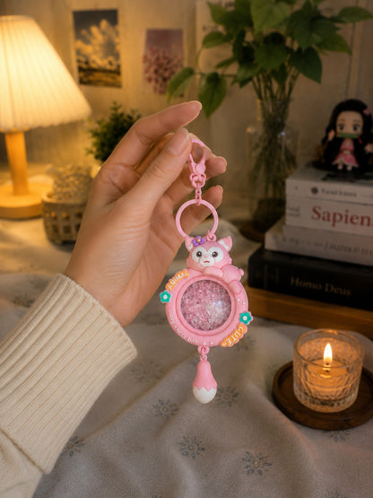 Sanrio Bubble Shaker Keychain