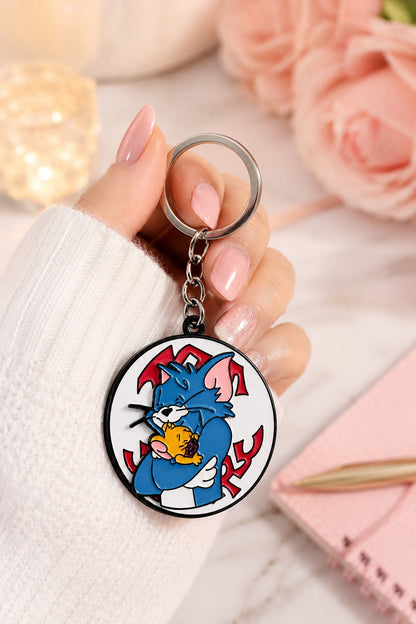 Tom and Jerry Keychain