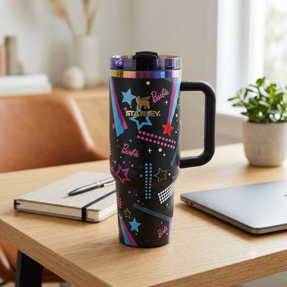 40oz Barbie Stanley Tumbler
