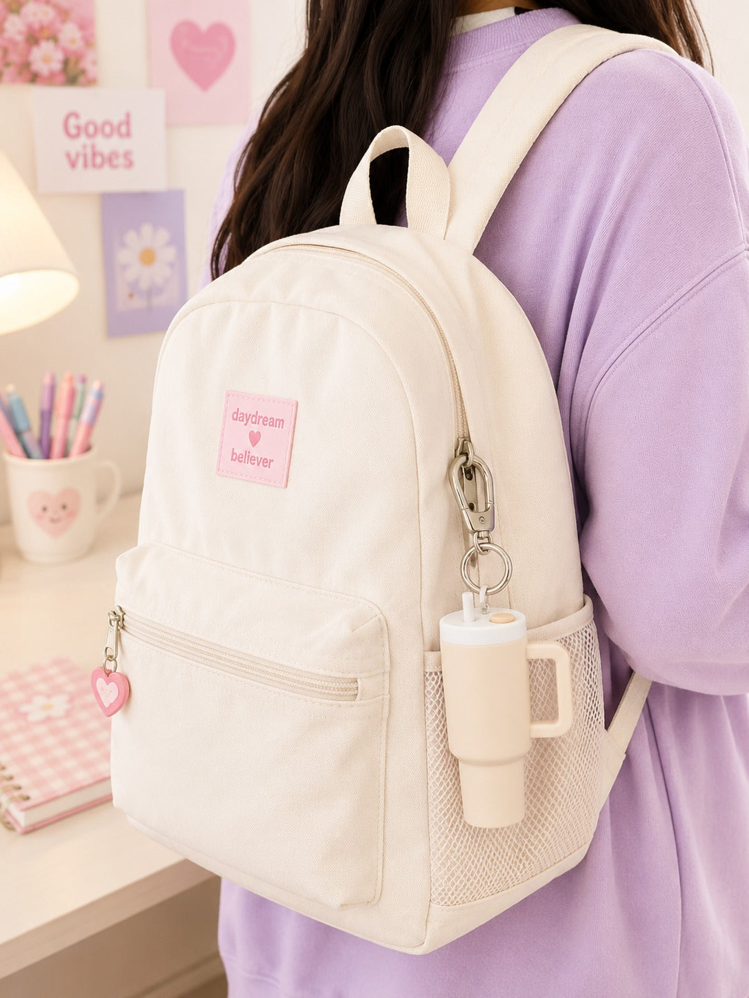 Cute Tumbler 3D Keychain