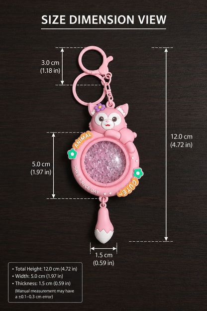 Sanrio Bubble Shaker Keychain