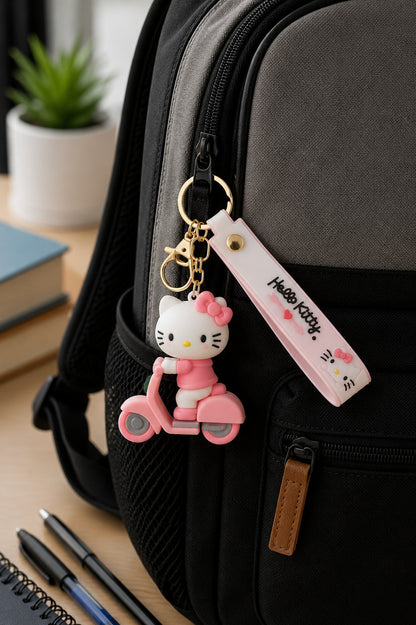 Hello Kitty 3D Cartoon Keychain
