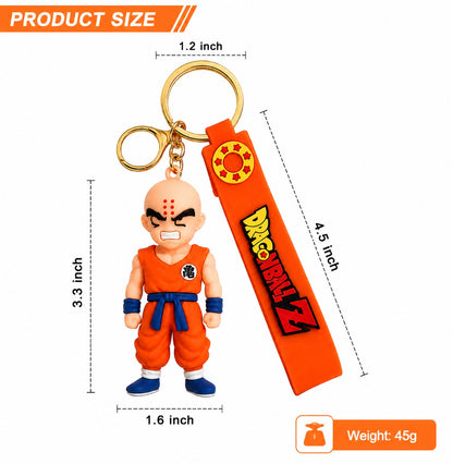 Dragon Ball Z 3D Anime Character Keychain
