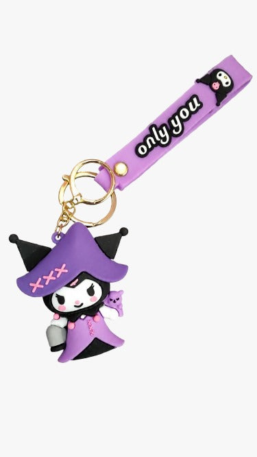 Kuromi 3D Cartoon Keychain