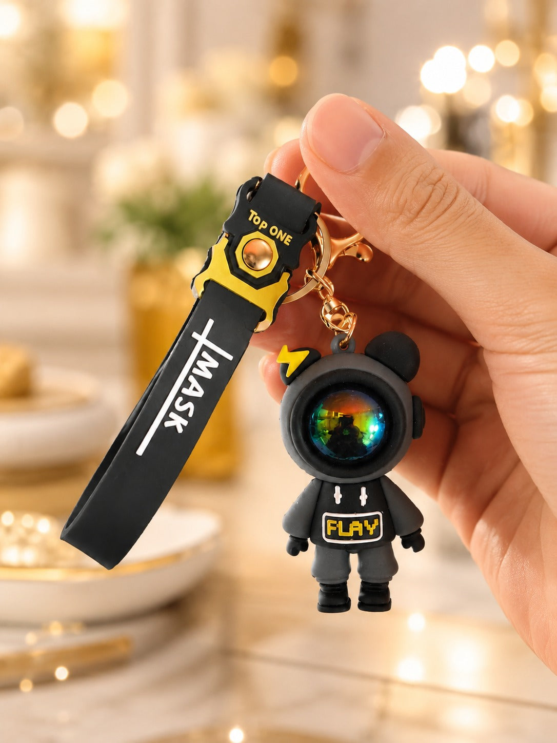 3D Space Astronaut Keychain