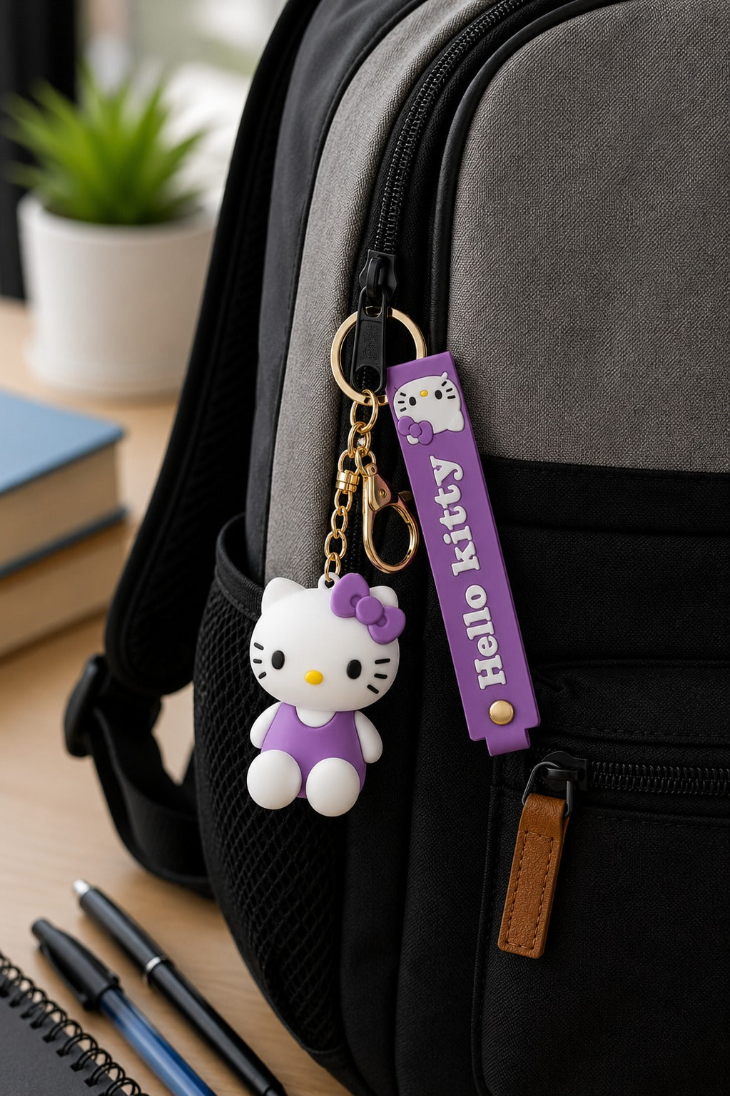 Hello Kitty 3D Cartoon Keychain