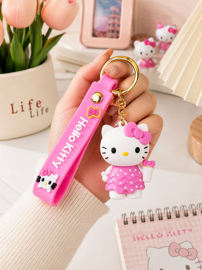 Hello Kitty 3D Cartoon Keychain