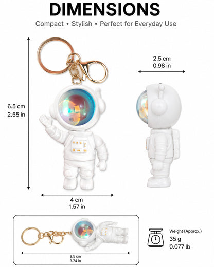 3D Space Astronaut Keychain