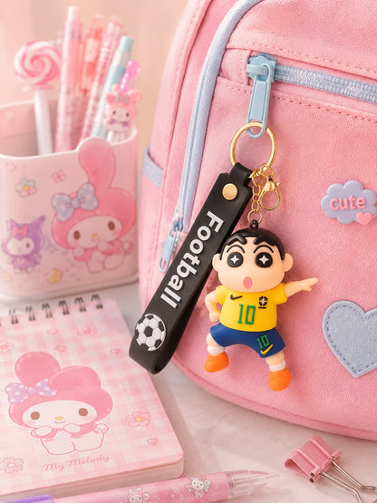 Shinchan Football 3D Keychain