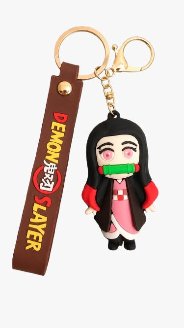 Demon Slayer 3D Anime Character Keychain