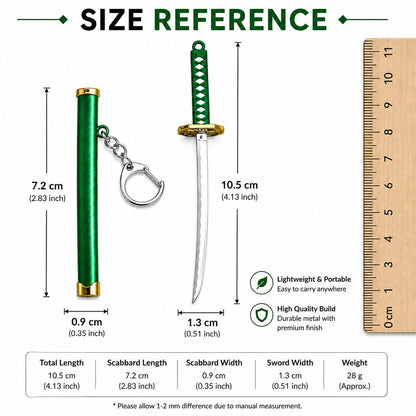 Mini Katana Sword Keychain