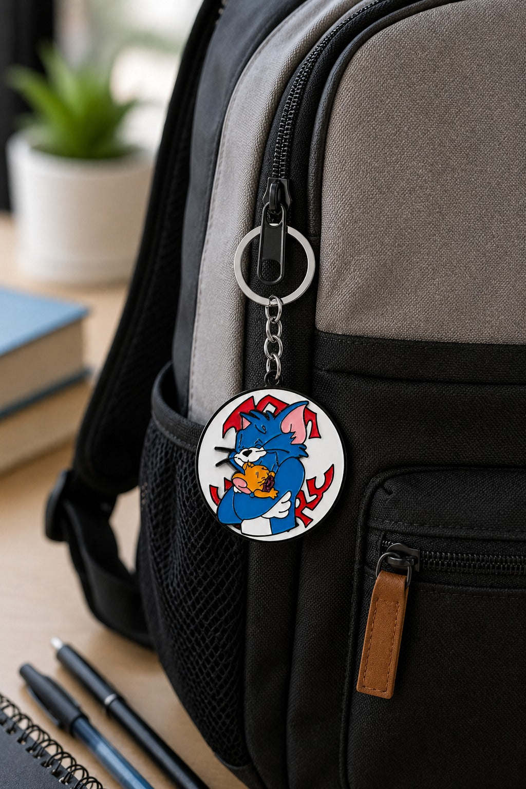 Tom and Jerry Keychain