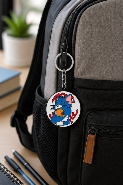Tom and Jerry Keychain