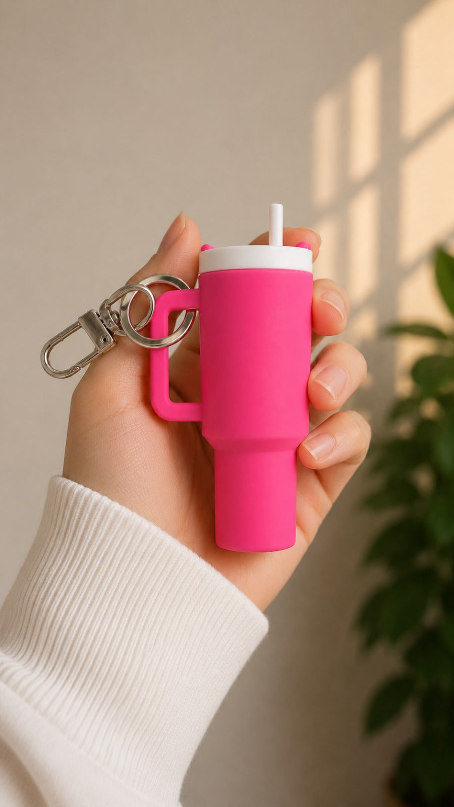 Cute Tumbler 3D Keychain