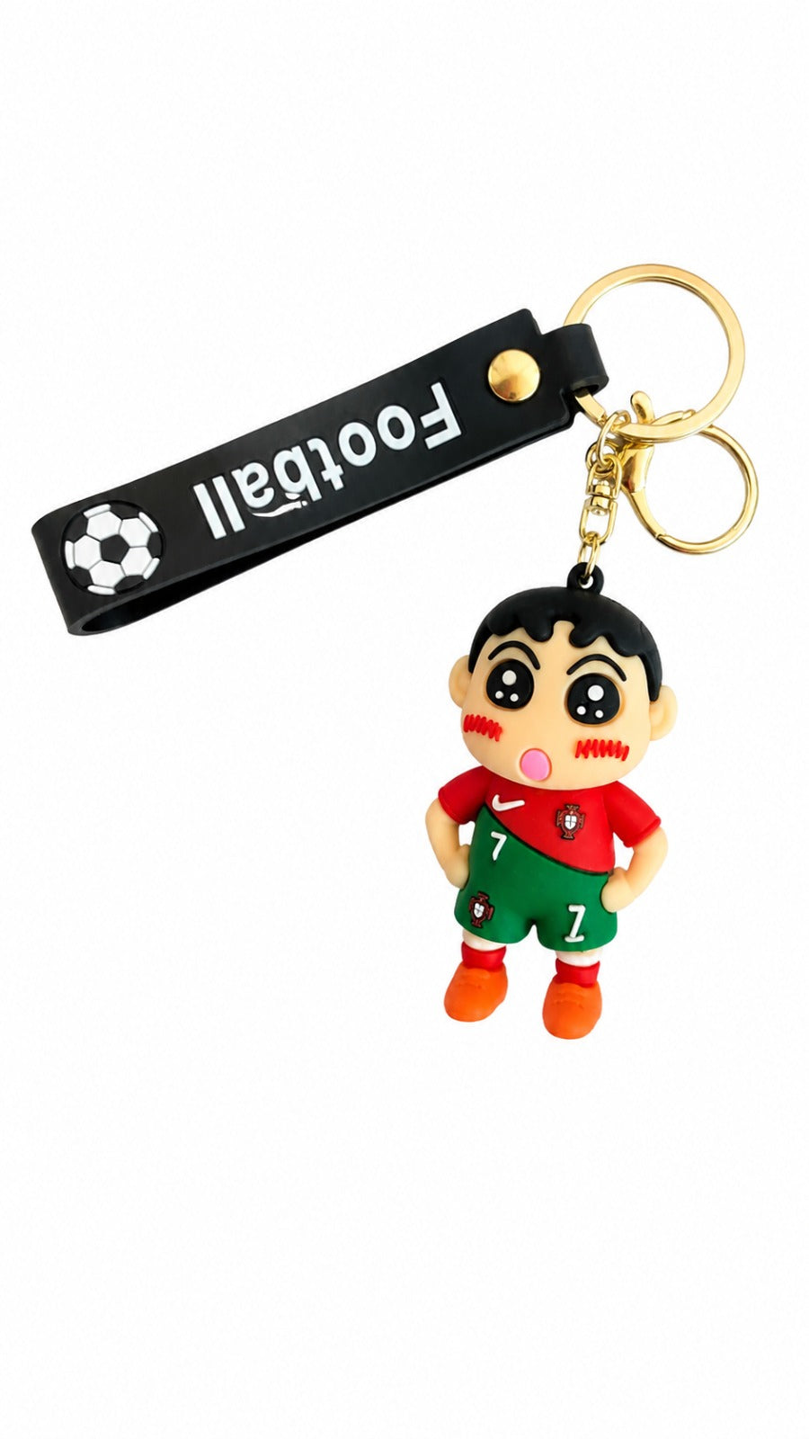 Shinchan Football 3D Keychain