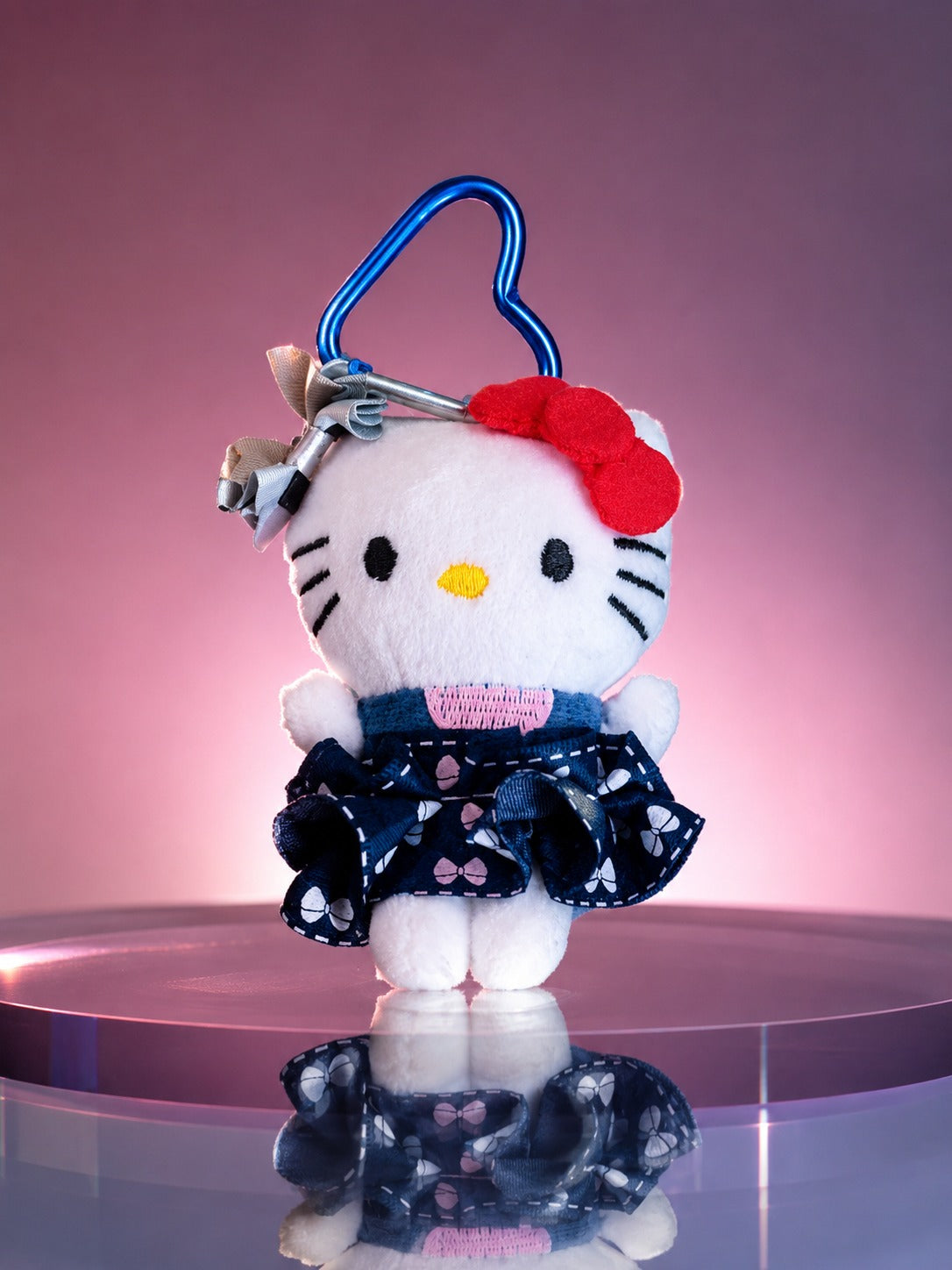 Hello Kitty Plush Keychain – Cute Bag Charm for Girls