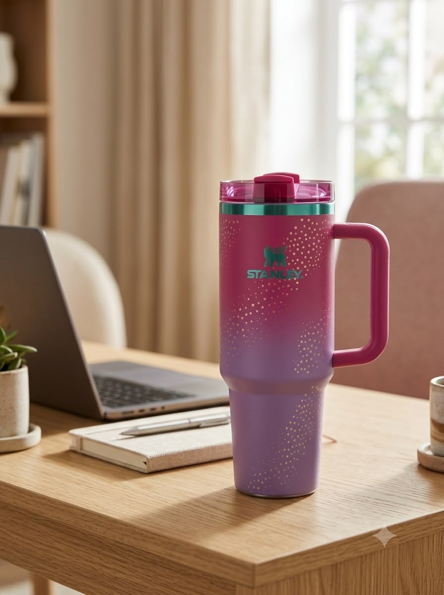 40oz Gradient Star Stanley Tumbler