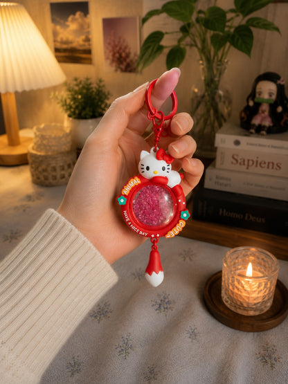 Sanrio Bubble Shaker Keychain