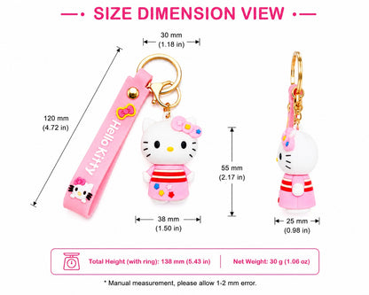Hello Kitty 3D Cartoon Keychain