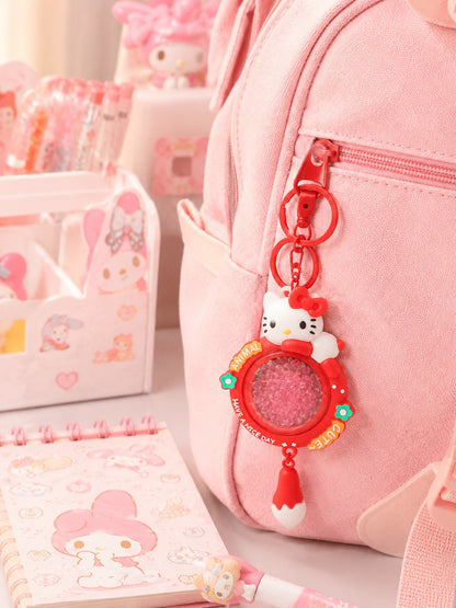 Sanrio Bubble Shaker Keychain