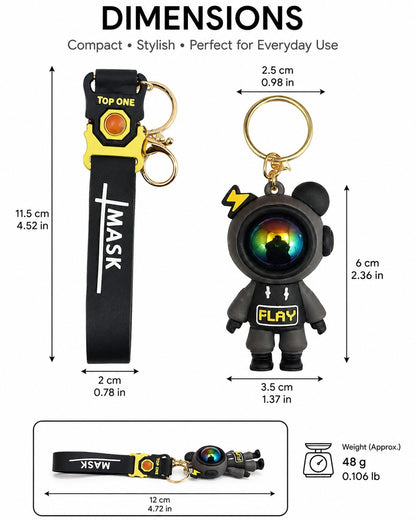 3D Space Astronaut Keychain