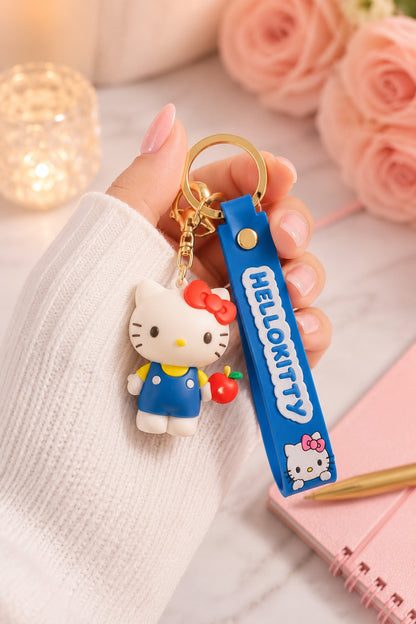 Hello Kitty 3D Cartoon Keychain