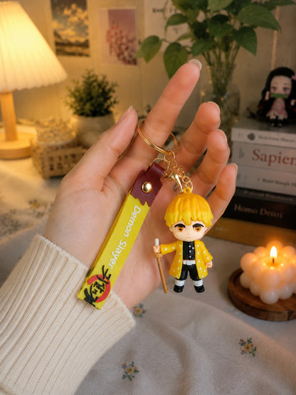 Demon Slayer 3D Anime Character Keychain