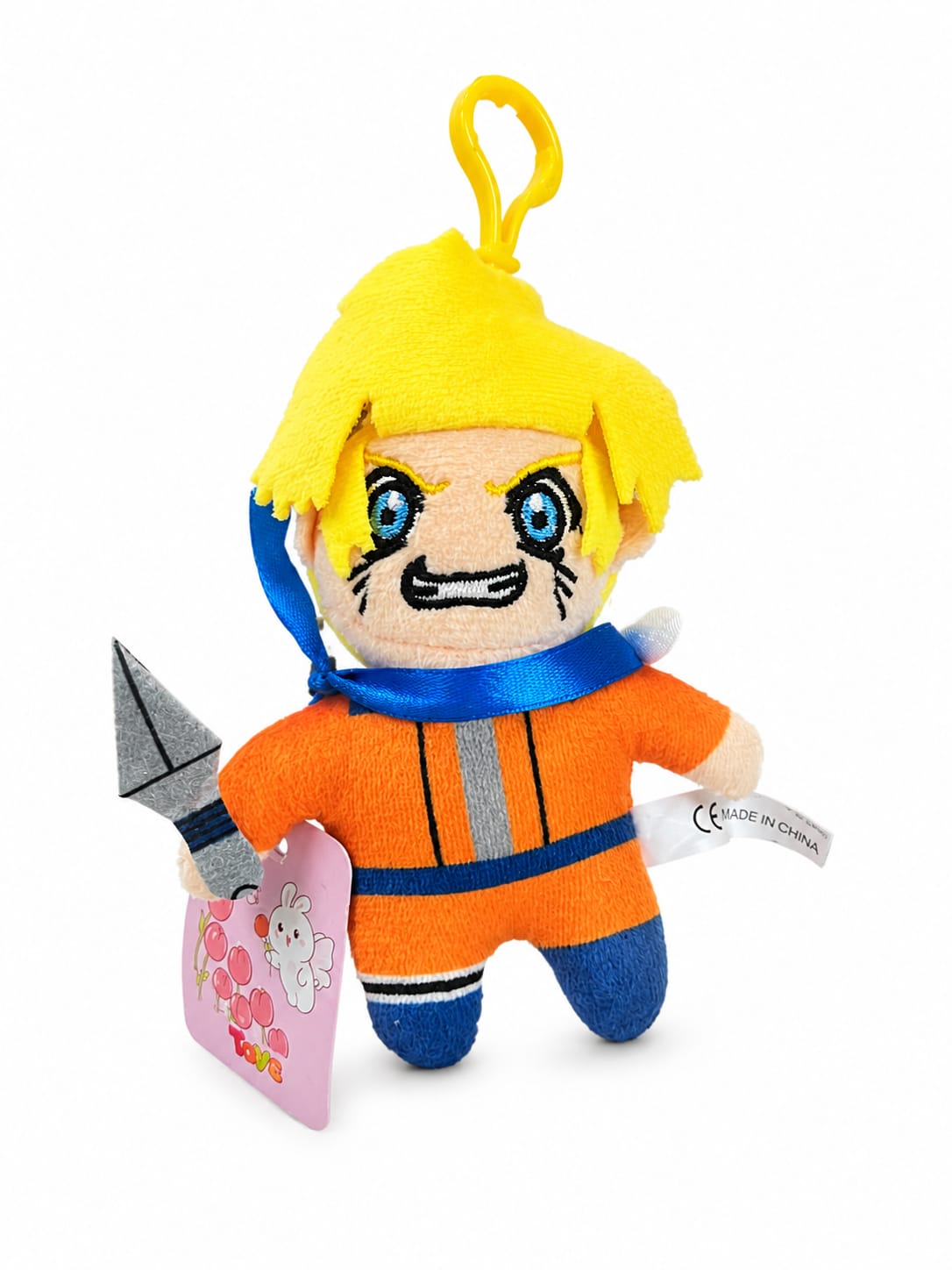 Anime Character Plush Keychain