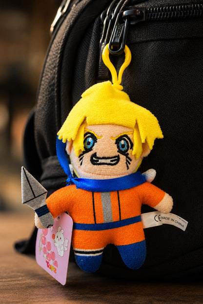 Anime Character Plush Keychain