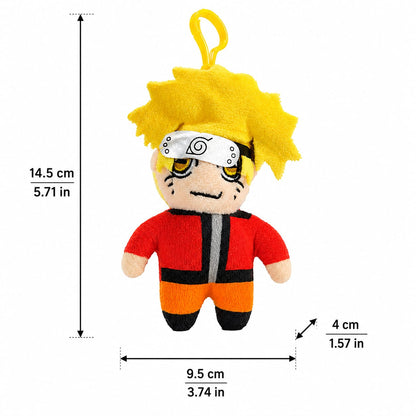 Anime Character Plush Keychain