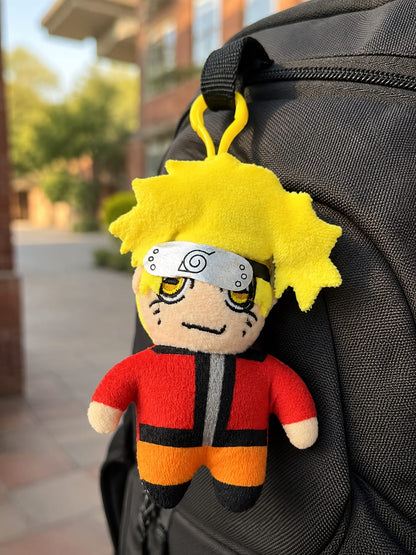 Anime Character Plush Keychain