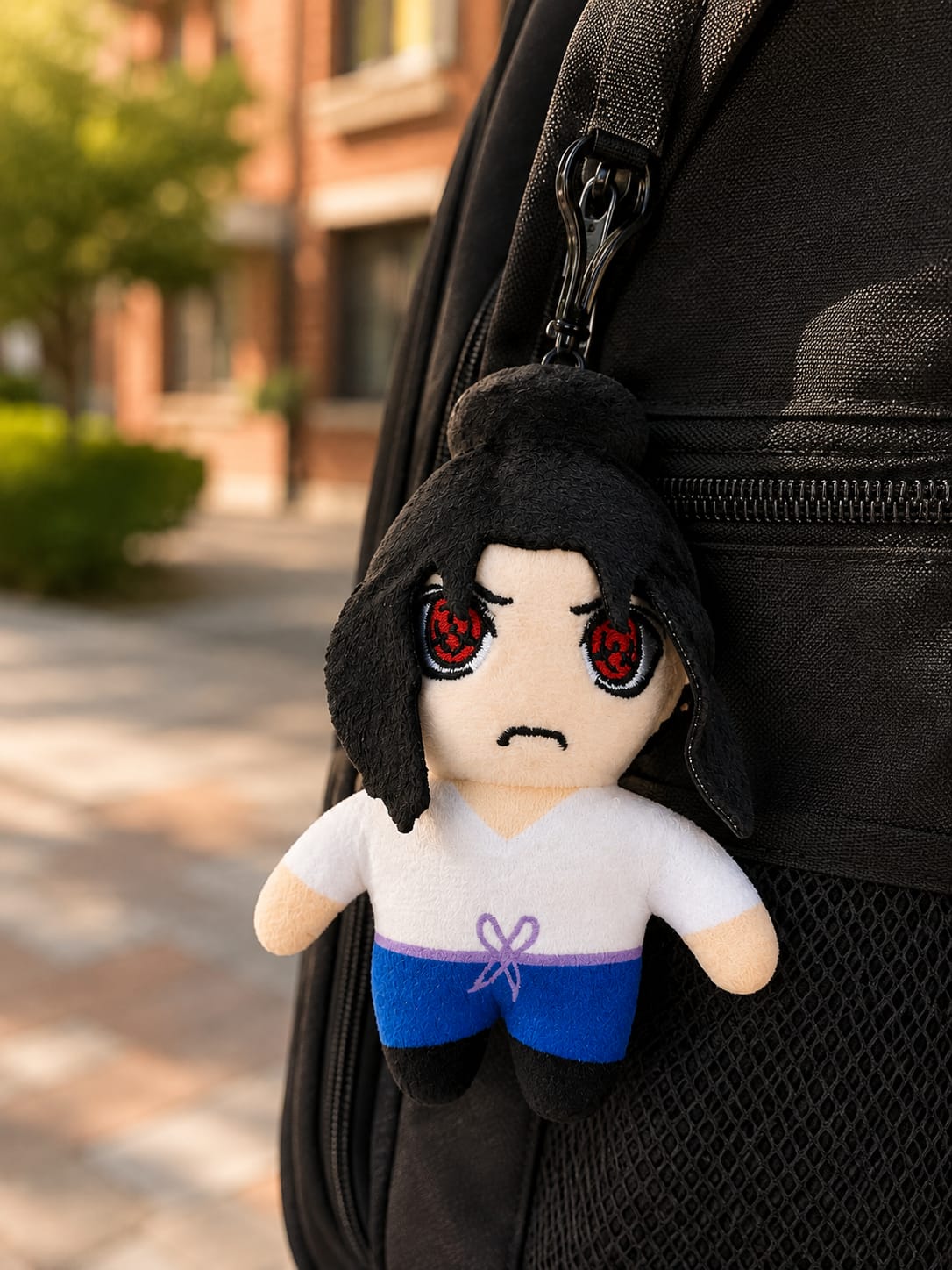 Anime Character Plush Keychain